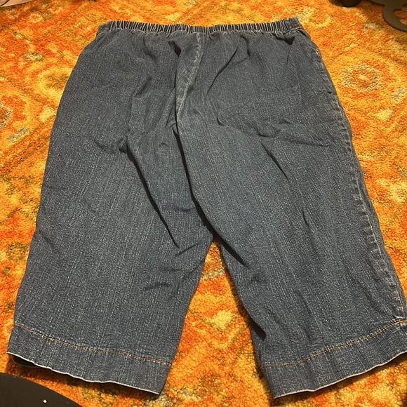 Blue Jean capris size 1X - Picture 4 of 4